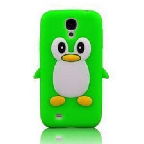 Wholesale Samsung Galaxy S4 3D Penguin Case (Green)